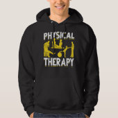 Fysiotherapie Fysiotherapeut PTA Physiother Hoodie (Voorkant)