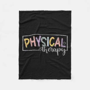 Fysiotherapie Grappige Fysiotherapeut Pt Therast Fleece Deken