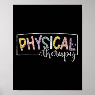 Fysiotherapie Grappige Fysiotherapeut Pt Therast Poster