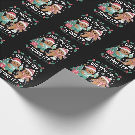 Fysiotherapie Heb je geprobeerd het te koelen Verp Cadeaupapier (Hoek)