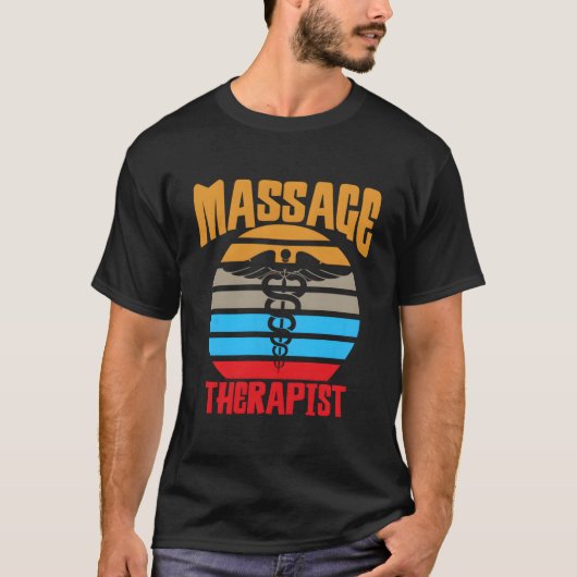 Fysiotherapie LMT-massagetherapeut T-shirt (Voorkant)