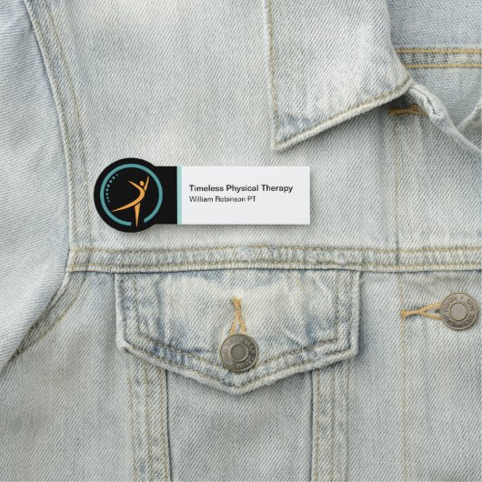 Fysiotherapie Moderne Personeelsnaam Tags (In situ)