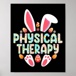 Fysiotherapie Paashaas Fysiotherapeut Poster