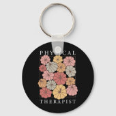 Fysiotherapie Pompoen Herfst PT Therapeut Thanksg Sleutelhanger (Voorkant)