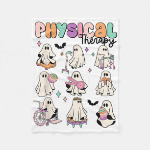 Fysiotherapie Pt Fysiotherapeut Halloween C Fleece Deken