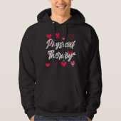 Fysiotherapie PT Fysiotherapeut Hart Fysiek Hoodie (Voorkant)