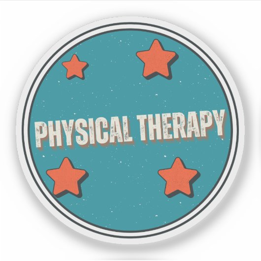 Fysiotherapie Sticker (Voorkant)