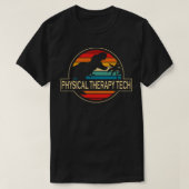 Fysiotherapie Tech Dinosaur T-shirt (Design voorkant)