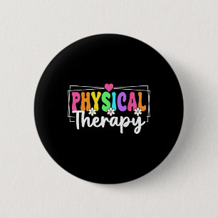 Fysiotherapie Terug naar school Fysiotherapeut Ronde Button 5,7 Cm