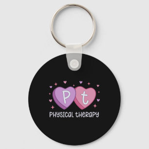 Fysiotherapie Verpleegster Valentijnskaarten Candy Sleutelhanger