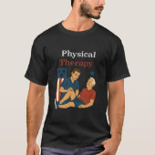 Fysiotherapie vierde juli t-shirt (Voorkant)