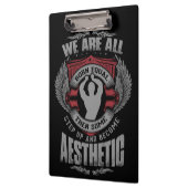 Fysique Motivatie - Esthetiek - Stap omhoog - Zyzz Klembord (Links)