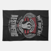 Fysique Motivatie - Esthetiek - Stap omhoog - Zyzz Theedoek (Horizontaal)