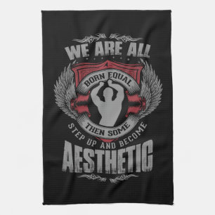 Fysique Motivatie - Esthetiek - Stap omhoog - Zyzz Theedoek