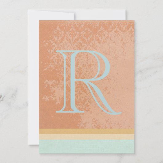 Fysische  Bird Cage Wedding Invitations Kaart (Achterkant)