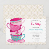 Fysische theebrokken kaart (Voorkant / Achterkant)