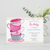 Fysische theebrokken kaart (Staand voorkant)