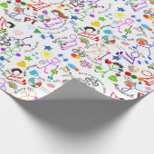 Fysische therapie cadeaupapier (Hoek)