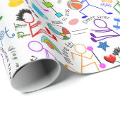 Fysische therapie cadeaupapier (Rol Hoek)