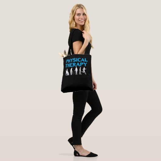 Fysische therapie Evolutie Fysiotherapie PT Tote Bag (Op model)