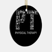 Fysische therapie Fysieke therapie Graad PT maand Keramisch Ornament (Rechts)