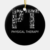 Fysische therapie Fysieke therapie Graad PT maand Keramisch Ornament (Voorkant)
