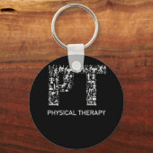 Fysische therapie Fysieke therapie Graad PT maand Sleutelhanger (Voorkant)