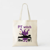 Fysische therapie Halloween PT heks Tote Bag (Achterkant)