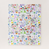 Fysische therapie legpuzzel (Verticaal)