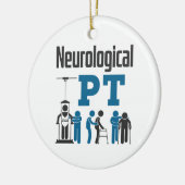 Fysische therapie met neurologische PT Keramisch Ornament (Links)