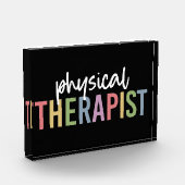 Fysische therapie PT Afstuderen Fysiotherapie Gift Fotoblokken (Links)