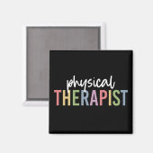 Fysische therapie PT Afstuderen Fysiotherapie Gift Magneet (Voorkant / Achterkant)