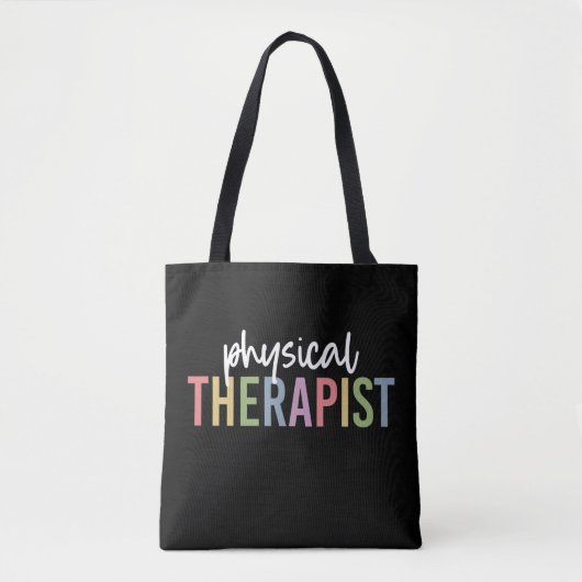 Fysische therapie PT Afstuderen Fysiotherapie Gift Tote Bag (Voorkant)