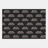 Fysische therapie PT Afstuderen Fysiotherapie Inpakpapier Vel (Voorkant 2)