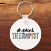 Fysische therapie PT Afstuderen Fysiotherapie Sleutelhanger (Voorkant)