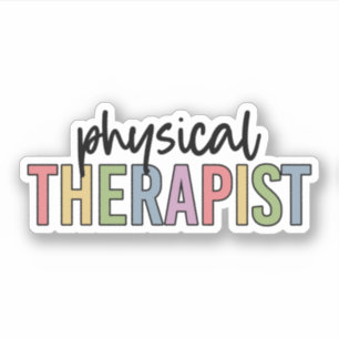 Fysische therapie PT Afstuderen Fysiotherapie Sticker