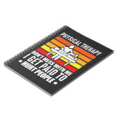 Fysische therapie PT fysio massage assistent Notitieboek (Linkerzijde)