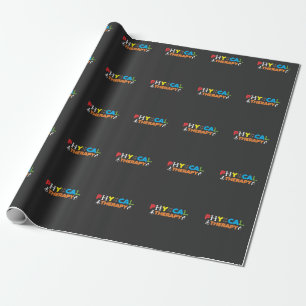 Fysische therapie PT Therapist Physiotherapie Cadeaupapier