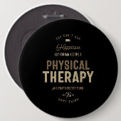 Fysische therapie ronde button 6,0 cm (Voorkant /achterkant)