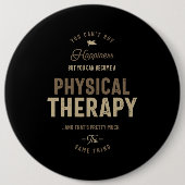 Fysische therapie ronde button 6,0 cm (Voorkant)