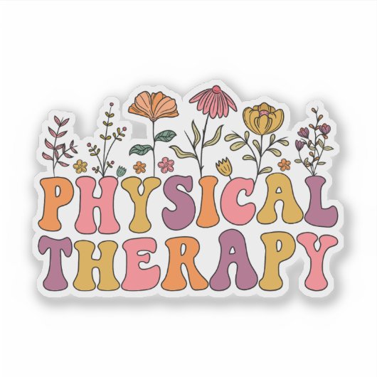Fysische therapie sticker (Voorkant)