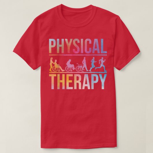 Fysische therapie TherapieGezondheidstherapie Phys T-shirt (Design voorkant)