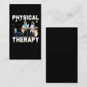 Fysische therapie Werkzaamheidsbehandeling Fysioth Visitekaartje (Voorkant / Achterkant)