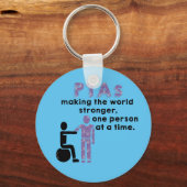 Fysische therapiesupstanten sleutelhanger (Voorkant)