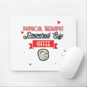 Fysische therapist aangedreven door koffie muismat (Met muis)
