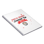 Fysische therapist aangedreven door koffie notitieboek (Rechterzijde)