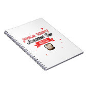 Fysische therapist aangedreven door koffie notitieboek (Rechterzijde)