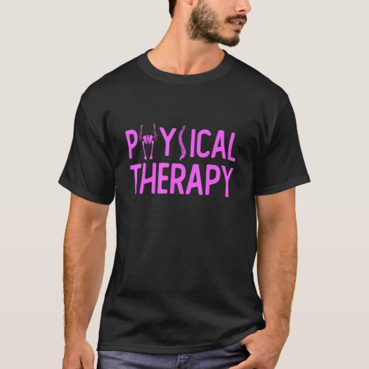 Fysische therapistische fysieke therapie t-shirt (Voorkant)