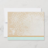 Fysische  vogelkooi Weddenschap Hartelijk dank Bedankkaart (Achterkant)