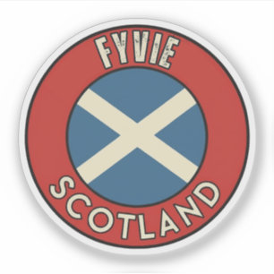 Fyvie, Schotland Sticker